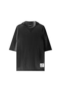 Polo Tricot Perforated Label Monogram Black