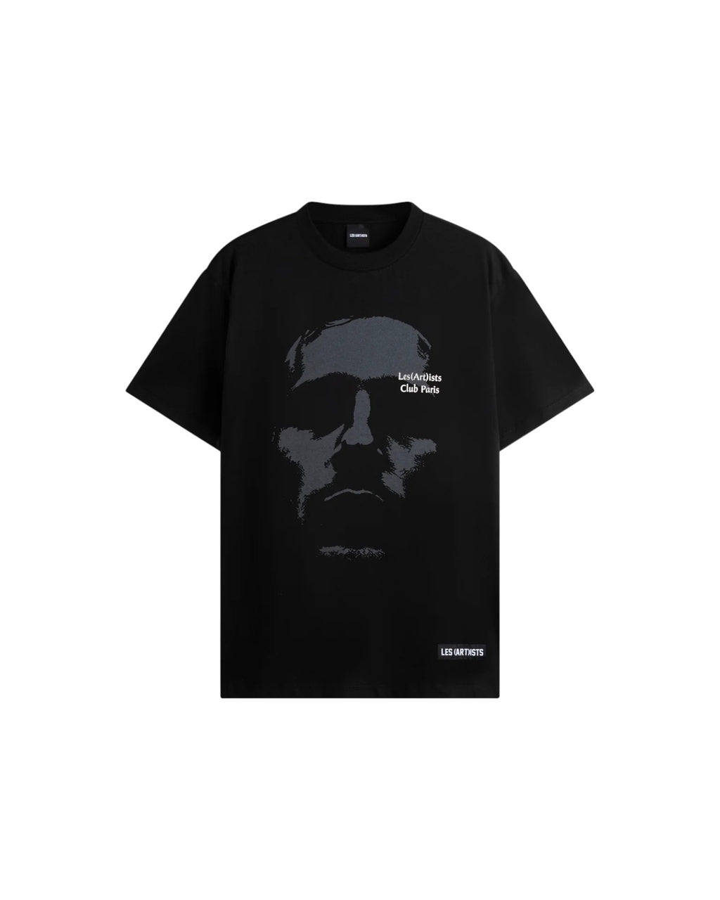 T-Shirt Face Club Paris Black
