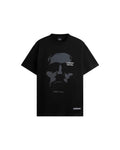 T-Shirt Face Club Paris Black