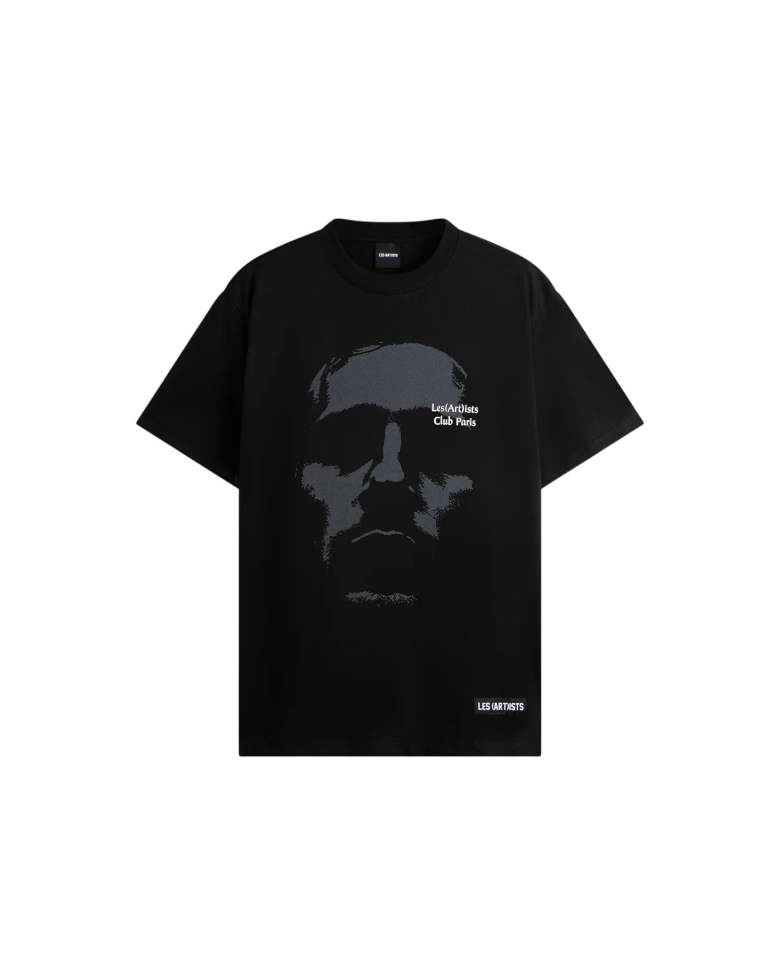 T-Shirt Face Club Paris Black