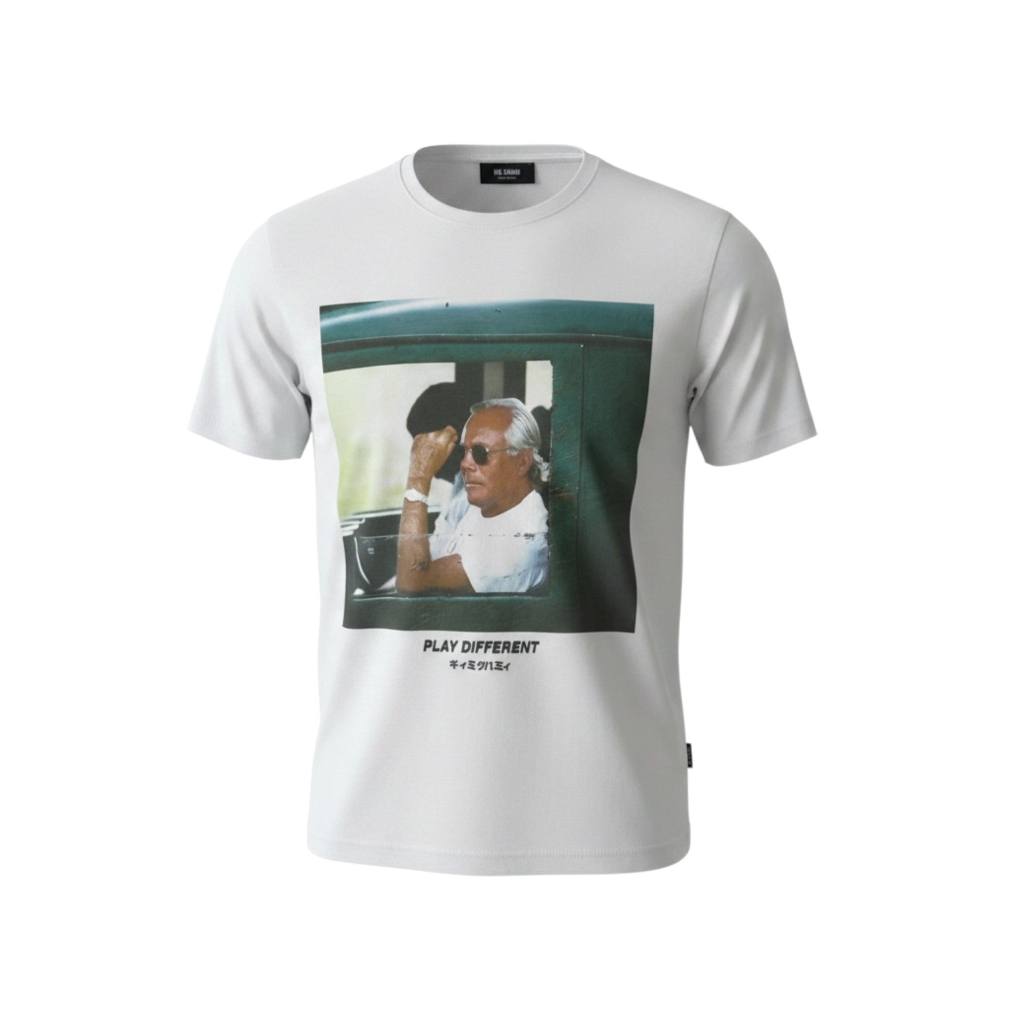 T-SHIRT GIORGIO WHITE REGOLARE