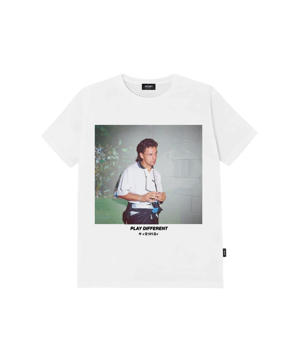 T-SHIRT DIVIN BIANCA A VESTIBILITÀ REGOLARE
