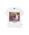T-SHIRT PLAYBACK BIANCA A VESTIBILITÀ REGOLARE